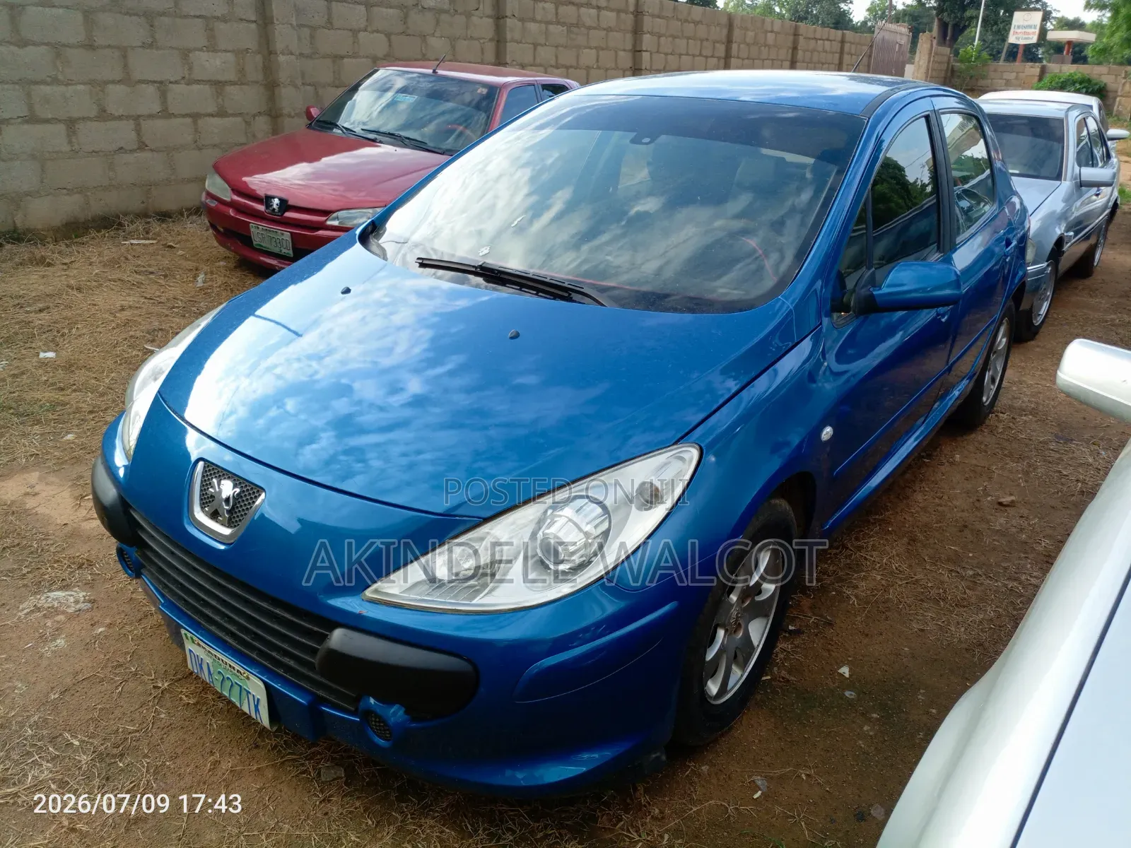 Peugeot 307 2005 Blue