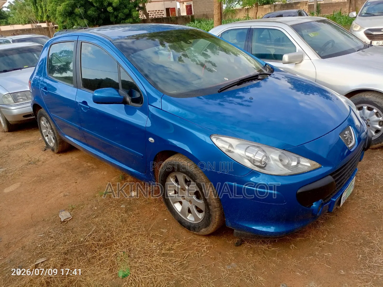 Peugeot 307 2005 Blue