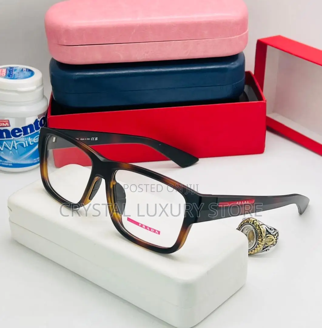 Prada Quality Luxury Men Frame Glasses