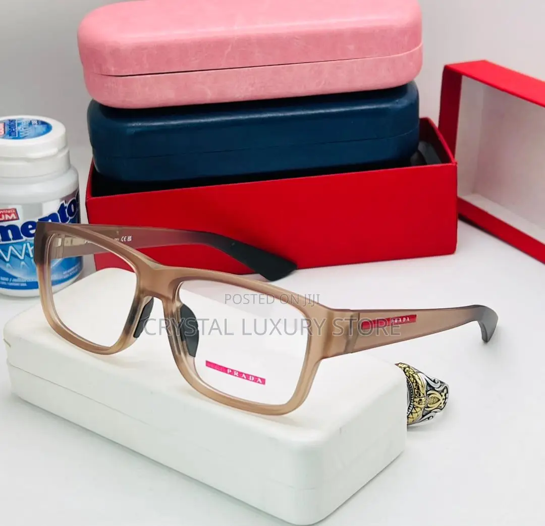 Prada Quality Luxury Men Frame Glasses