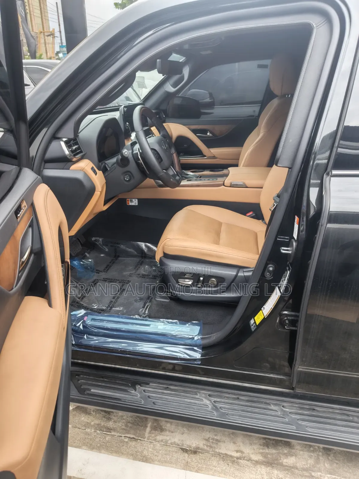 New Lexus LX 500d 2026 Black