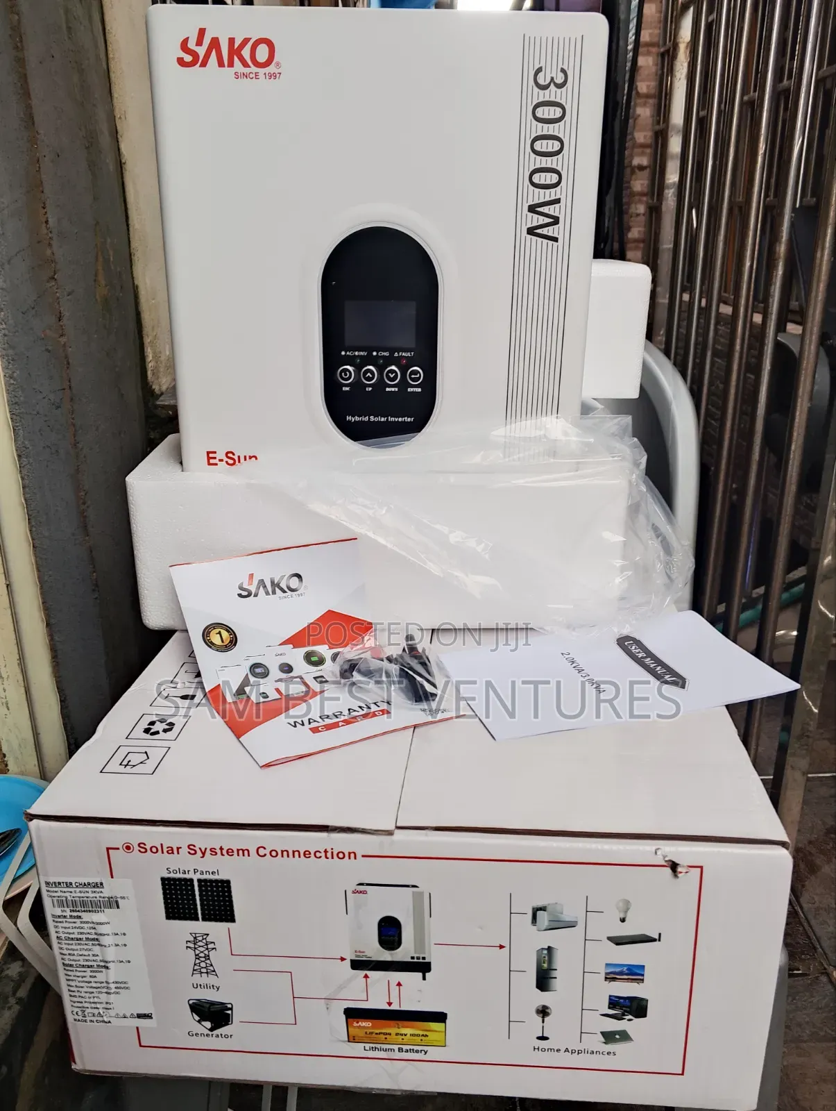 3kva 24v Sako Solar Hybrid Inverter
