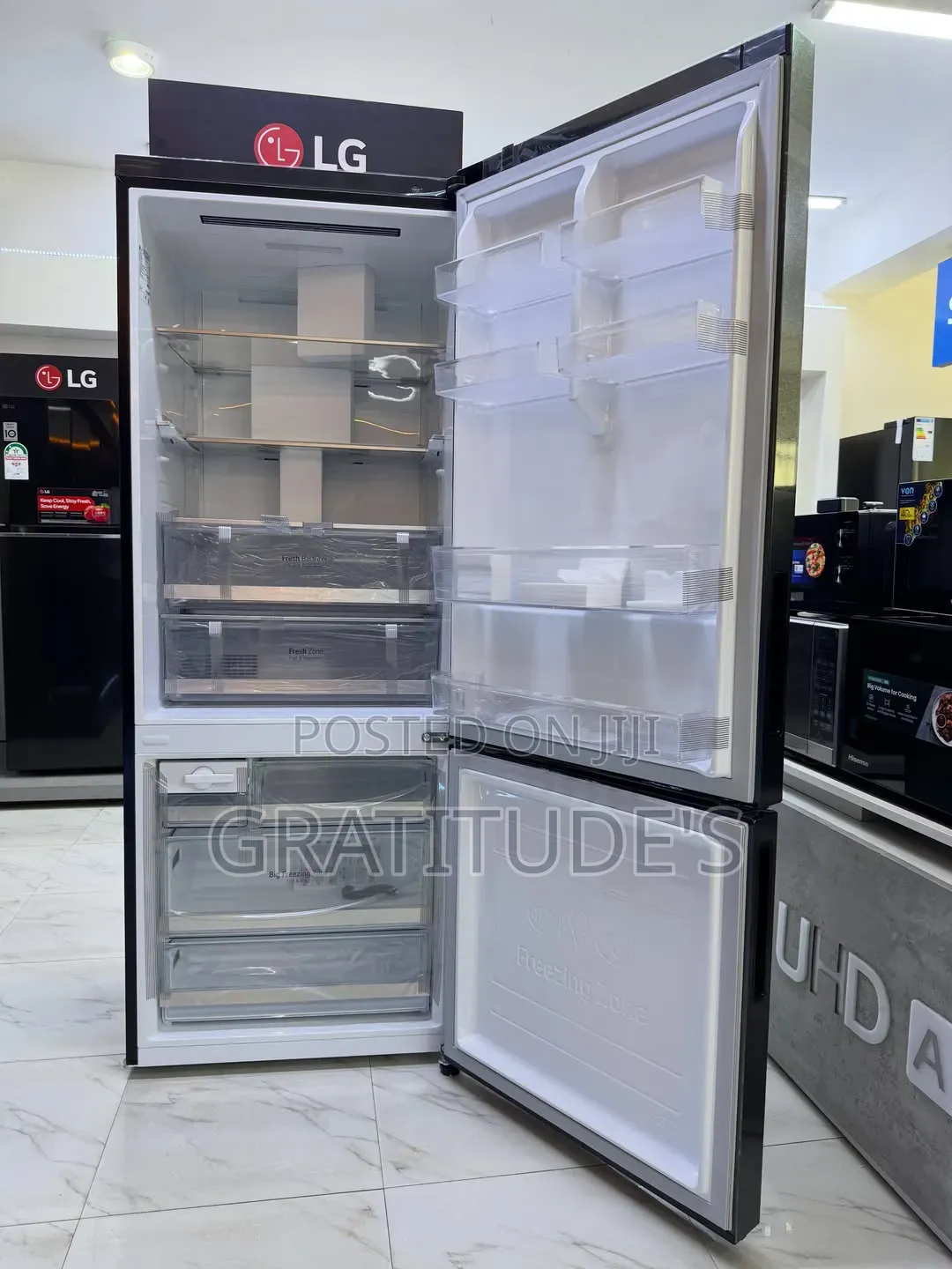 Lg Refrigerator Bottom Freezer 462liters