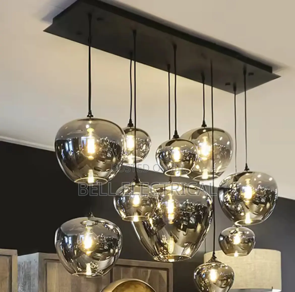 10 Glass New Led Glass Pendant Lamp
