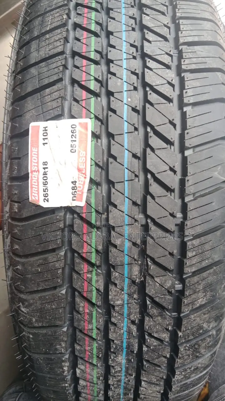 Brand New Bridgestone 265/60 R18 Original Tyre and Affordable