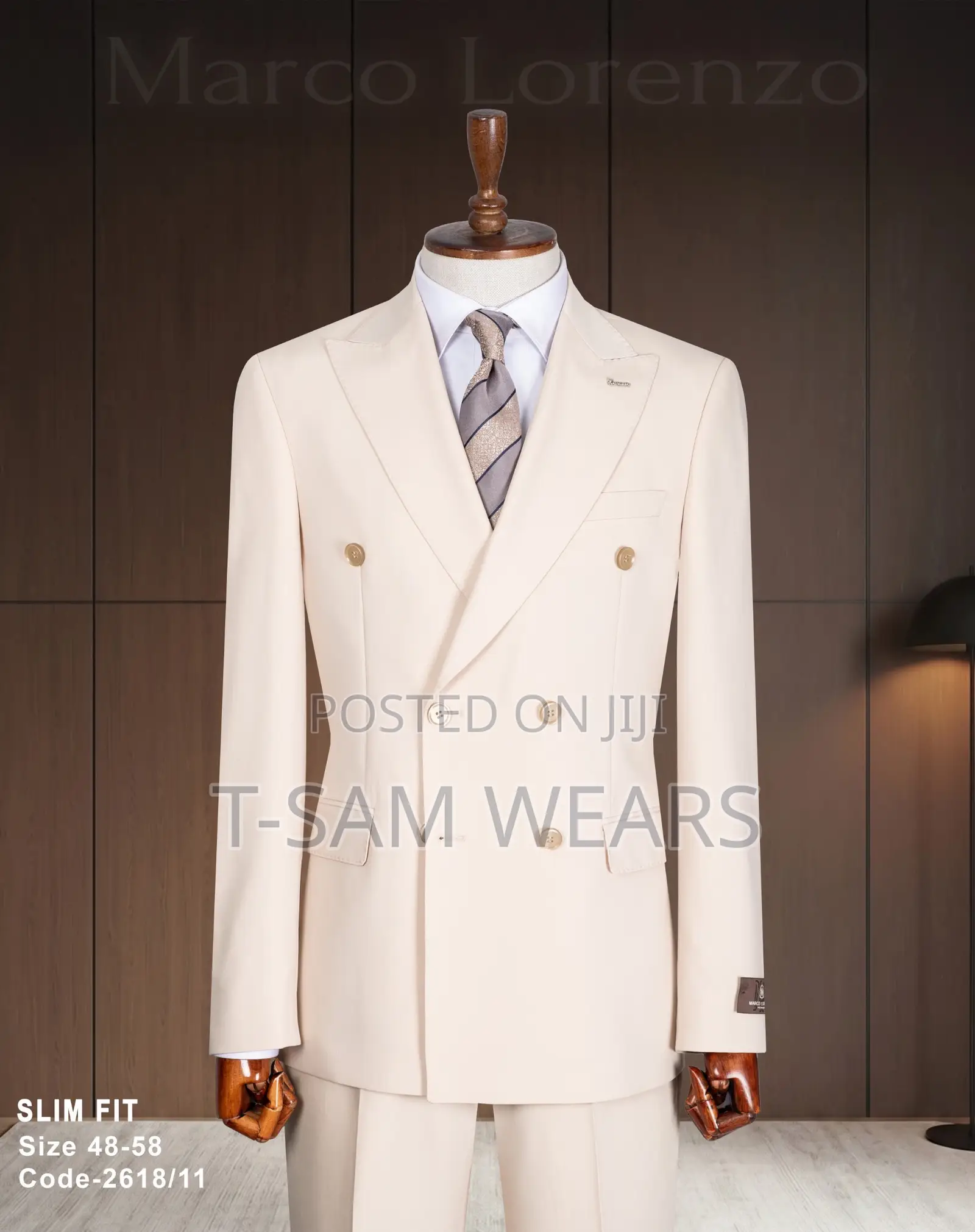 Marco Lorenzo Double Breasted Suit