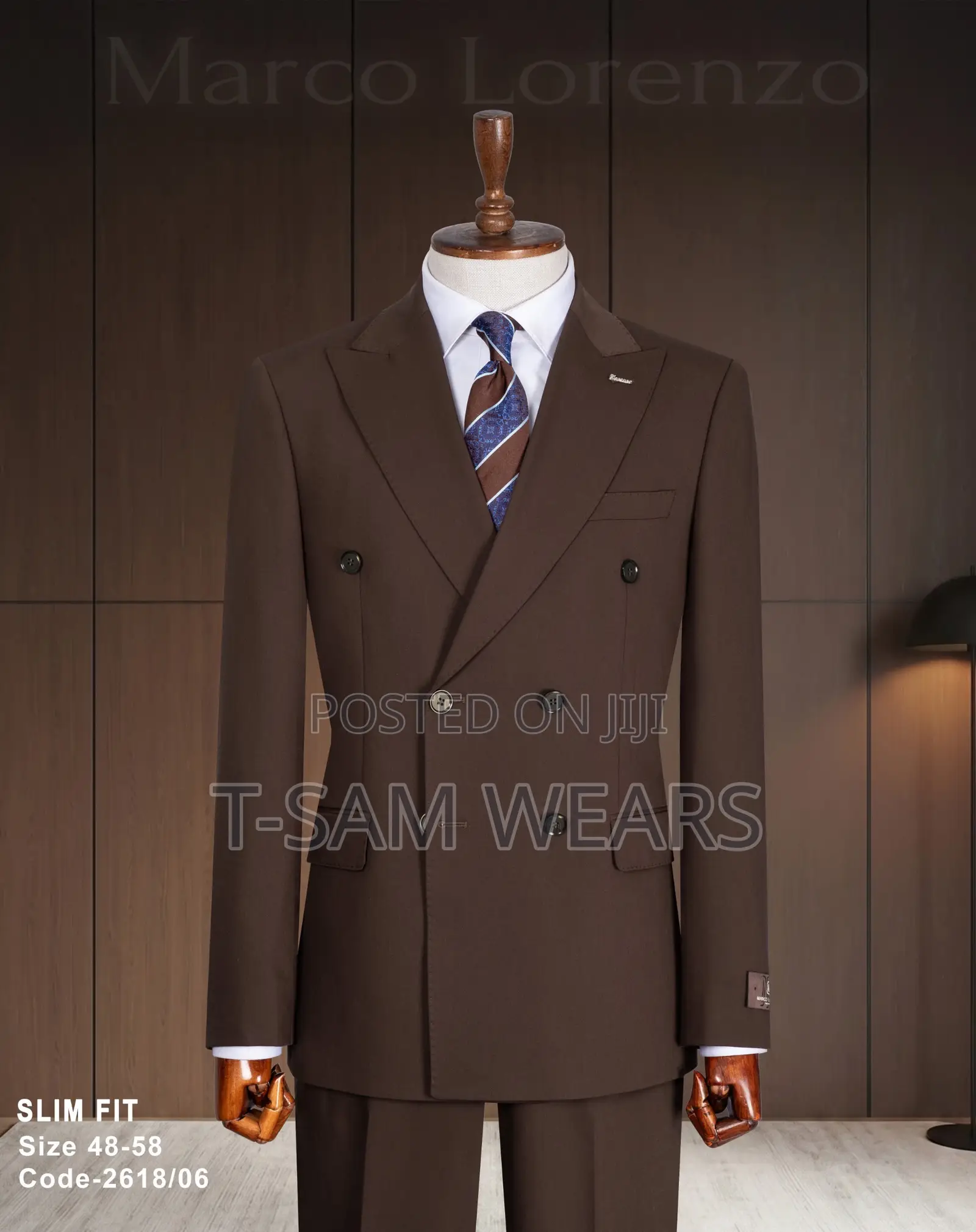 Marco Lorenzo Double Breasted Suit