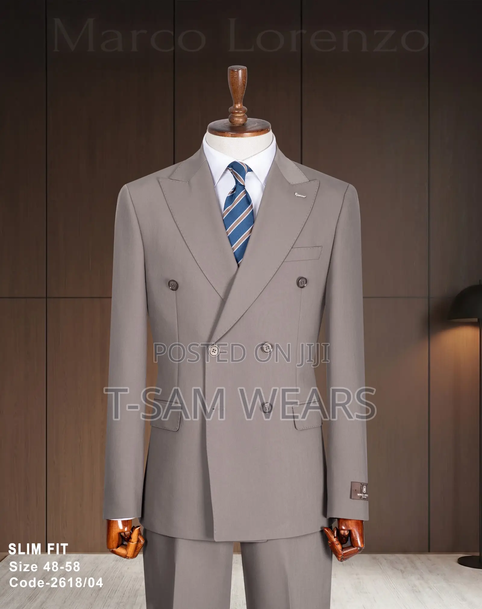 Marco Lorenzo Double Breasted Suit