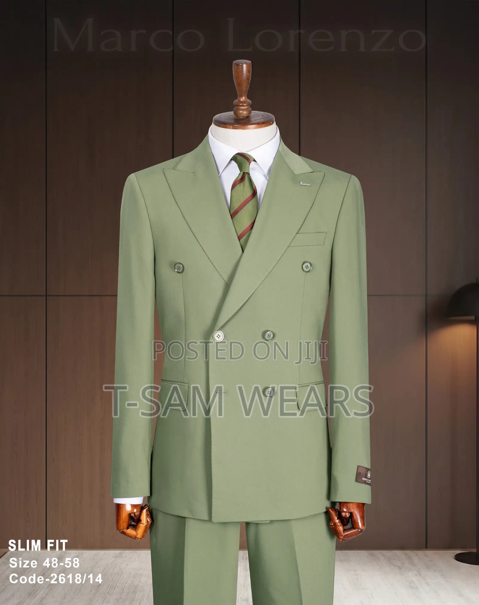 Marco Lorenzo Double Breasted Suit