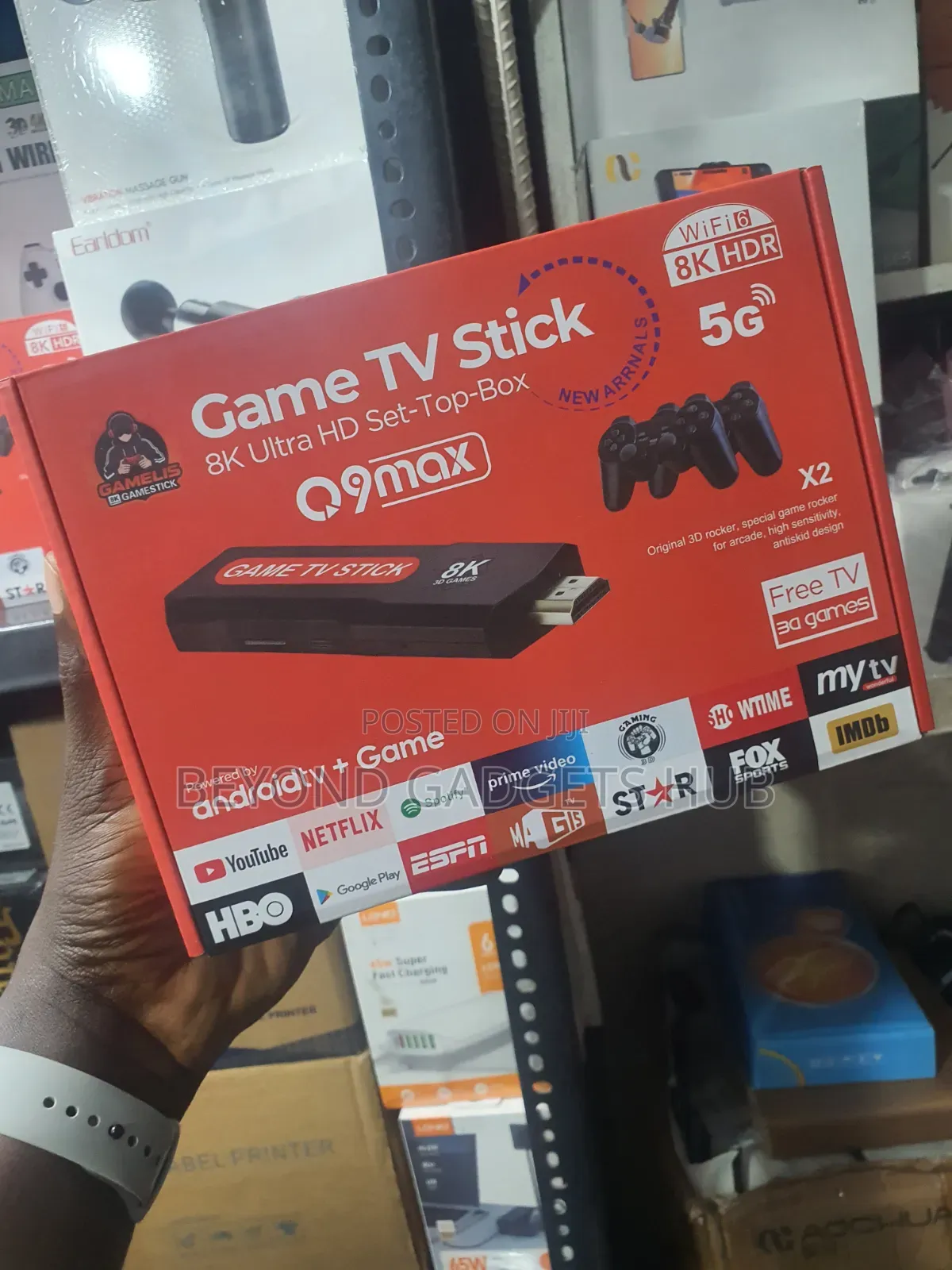 The Q9 Max Game TV Stick