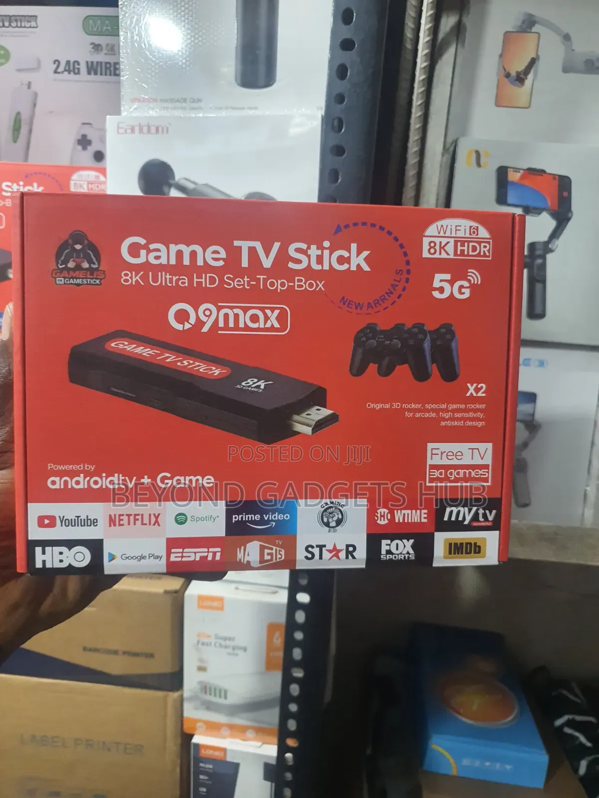 The Q9 Max Game TV Stick