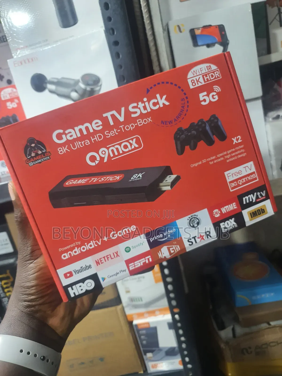 The Q9 Max Game TV Stick