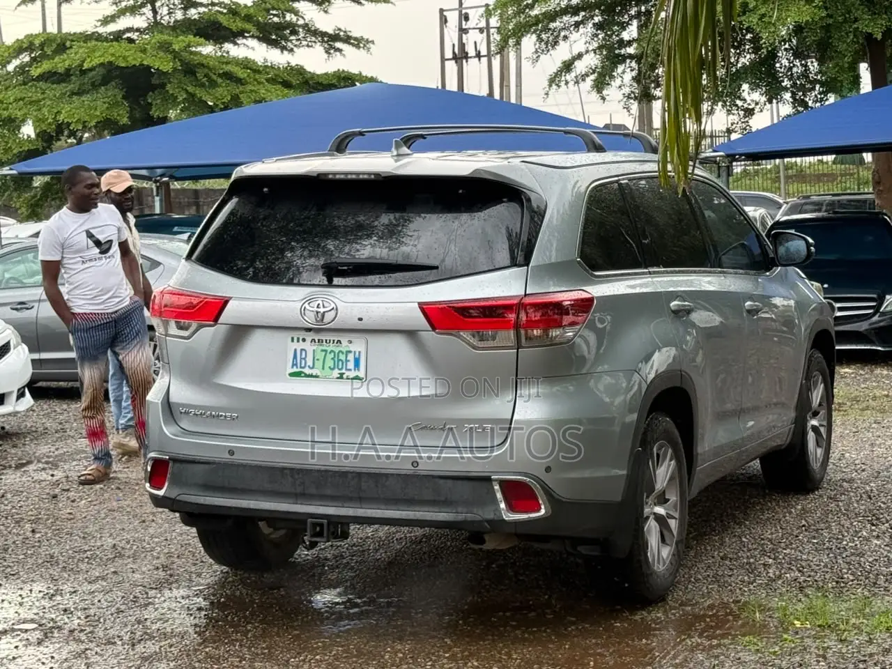 Toyota Highlander XLE V6 4x2 (3.5L 6cyl 6A) 2016 Silver