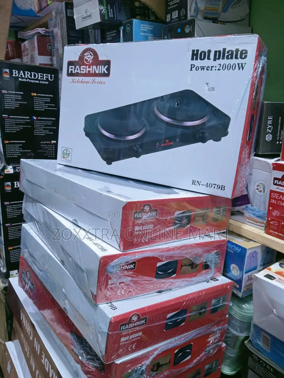 Rashnik Double Hot Plate 2000w
