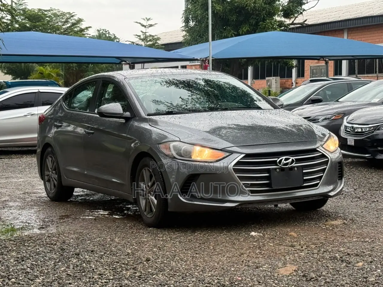 Hyundai Elantra Sport Sedan FWD (1.6L 4cyl 6M) 2017 Gray