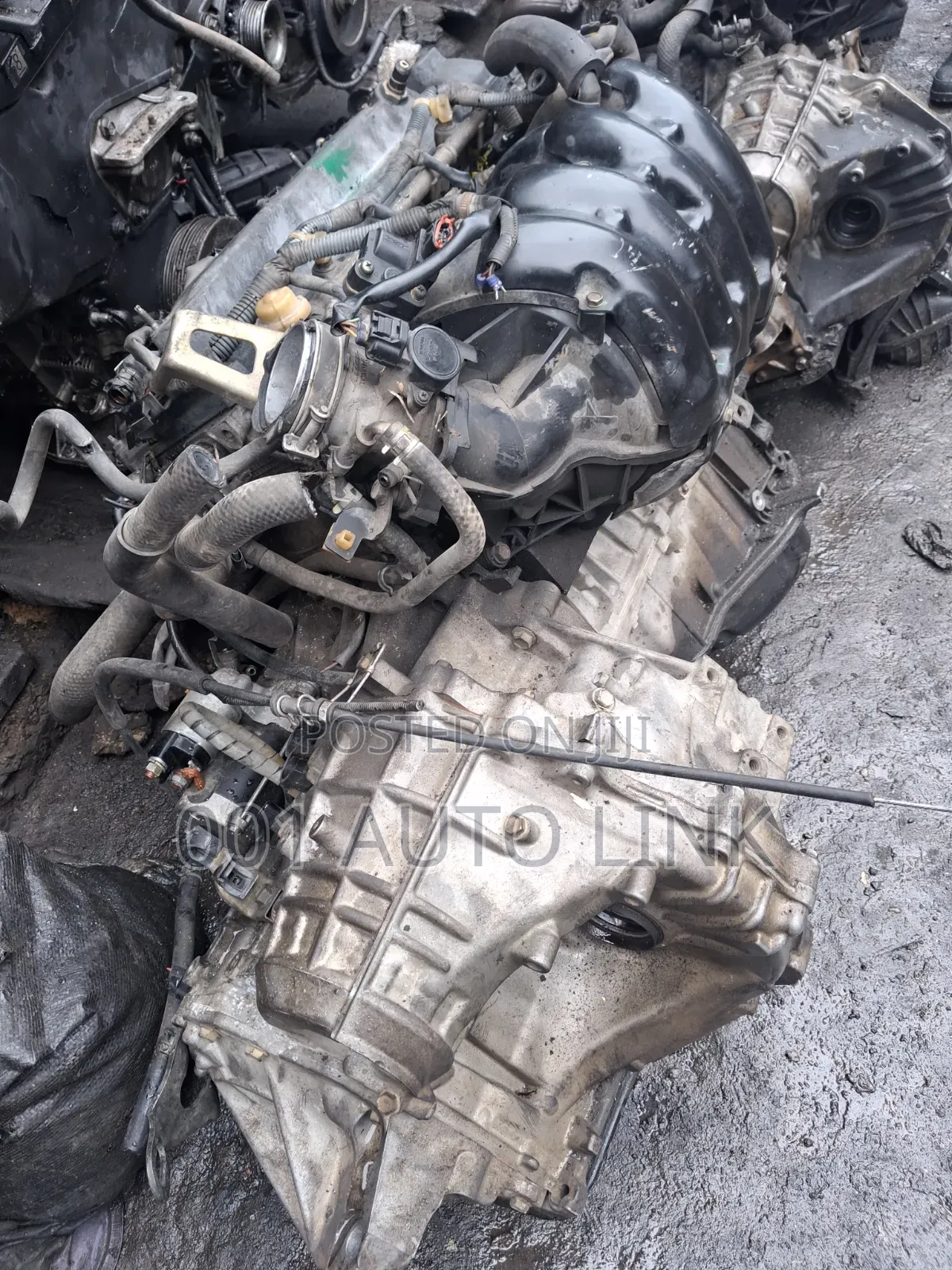 2az Engine and Gearbox for Toyota Highlander 4plug.