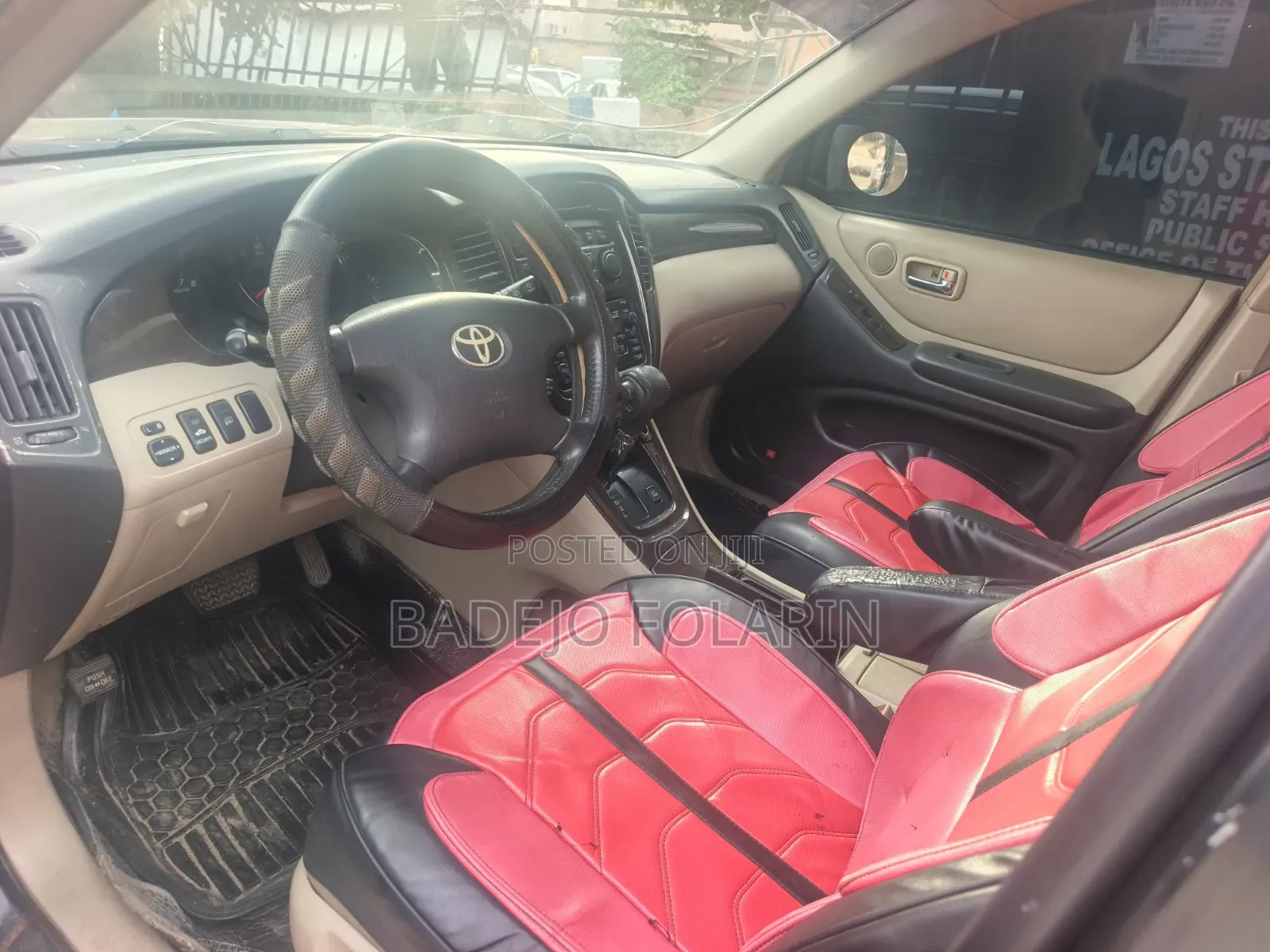 Toyota Highlander 2003 Black