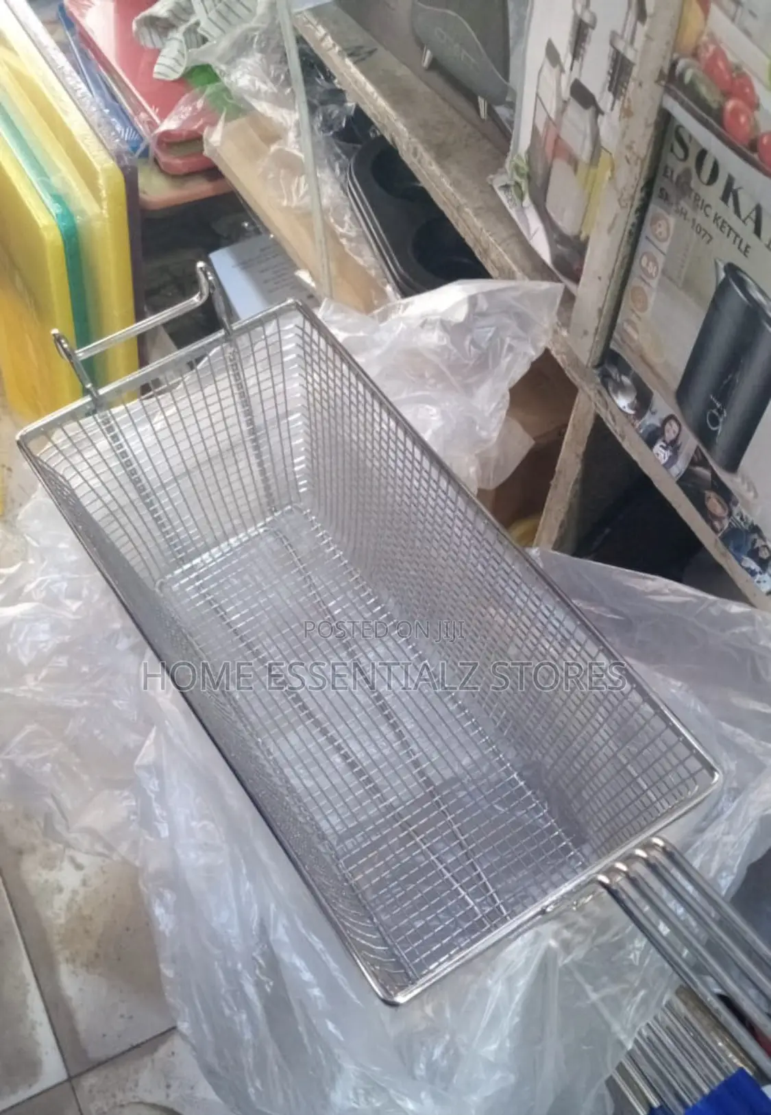 Large Stainless Steel Deep Fryer - Commercial Deep Fryer Basket
