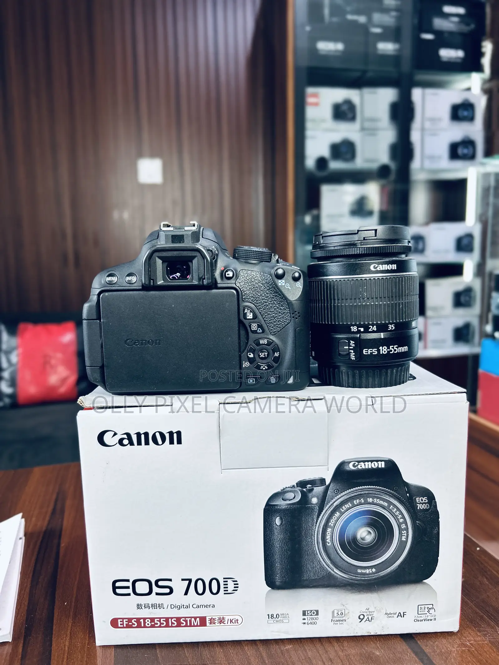 Canon 700d With 18-55 Lens