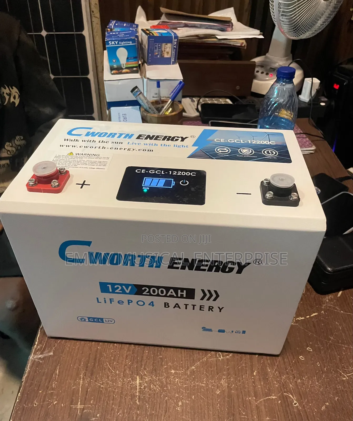 200ah 2.5kwh 12v Cworth Energy Lithium Battery