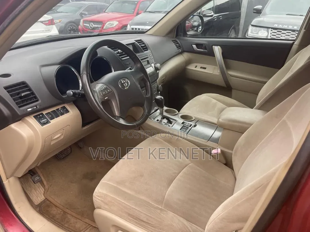 Toyota Highlander 2008 Red