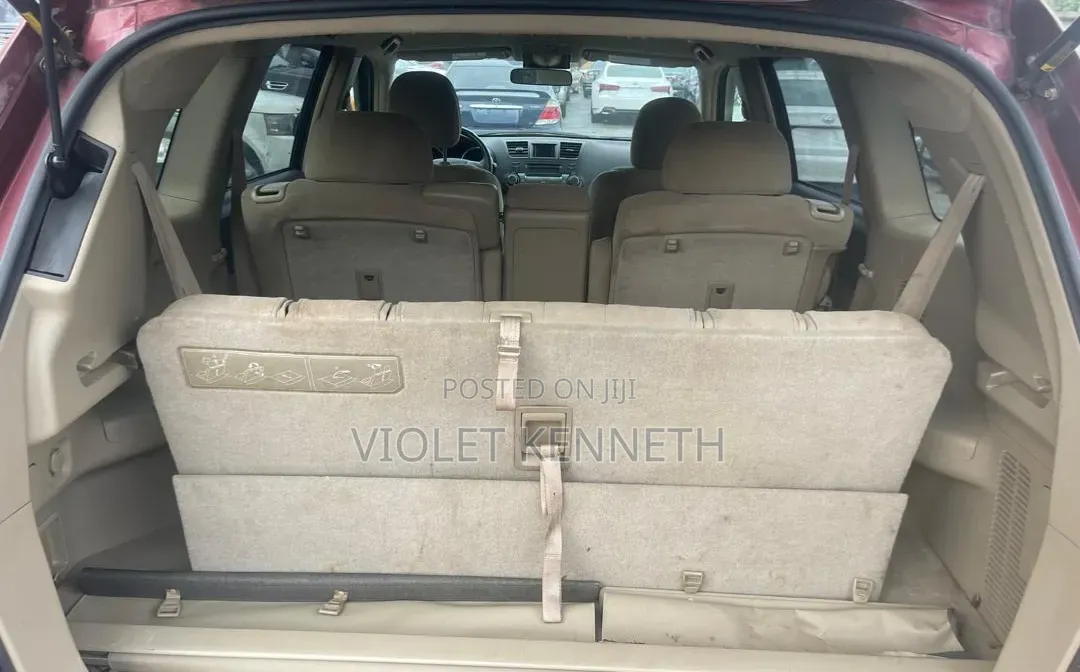 Toyota Highlander 2008 Red