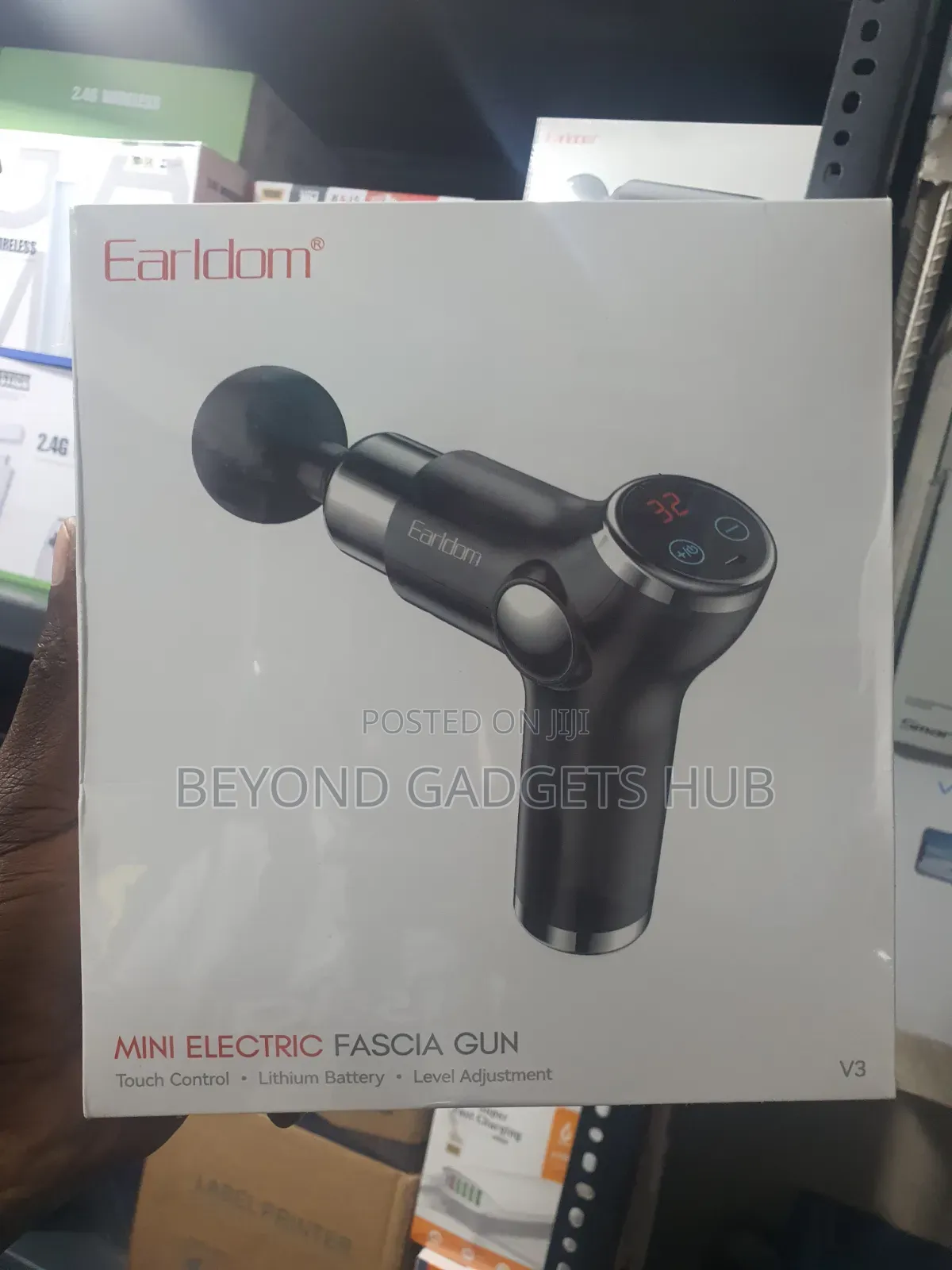 The Earldom Unisex V3 Mini Electric Fascia Gun