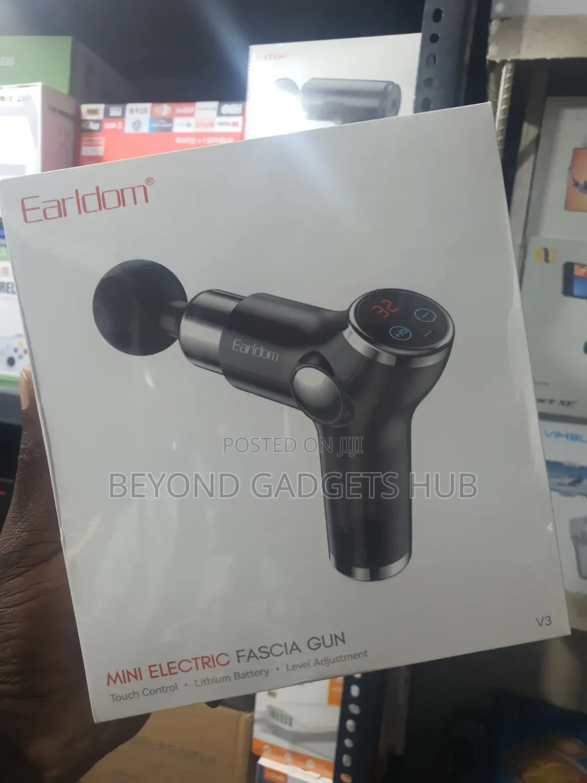 The Earldom Unisex V3 Mini Electric Fascia Gun