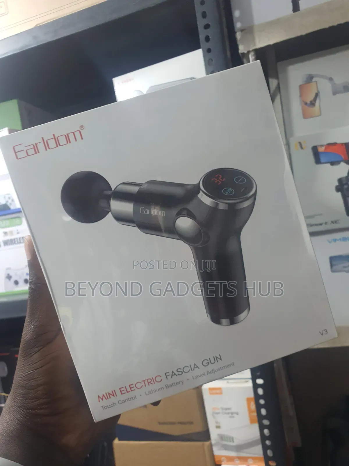 The Earldom Unisex V3 Mini Electric Fascia Gun