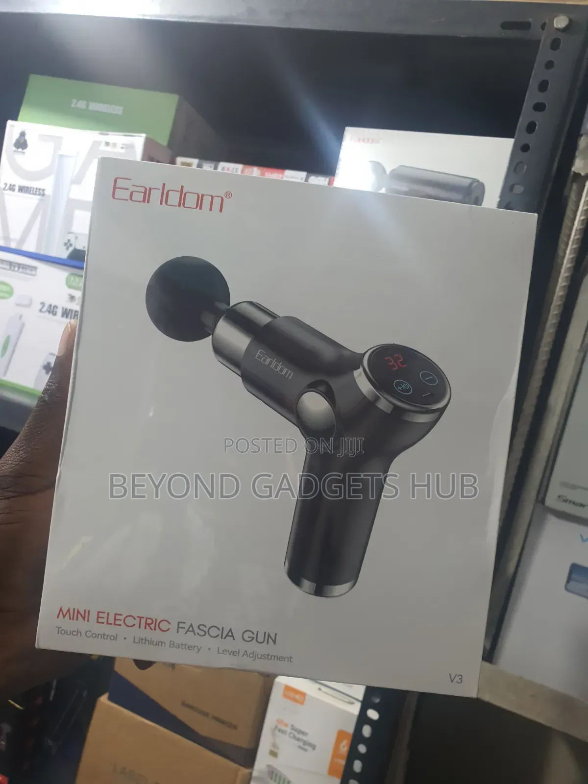 The Earldom Unisex V3 Mini Electric Fascia Gun