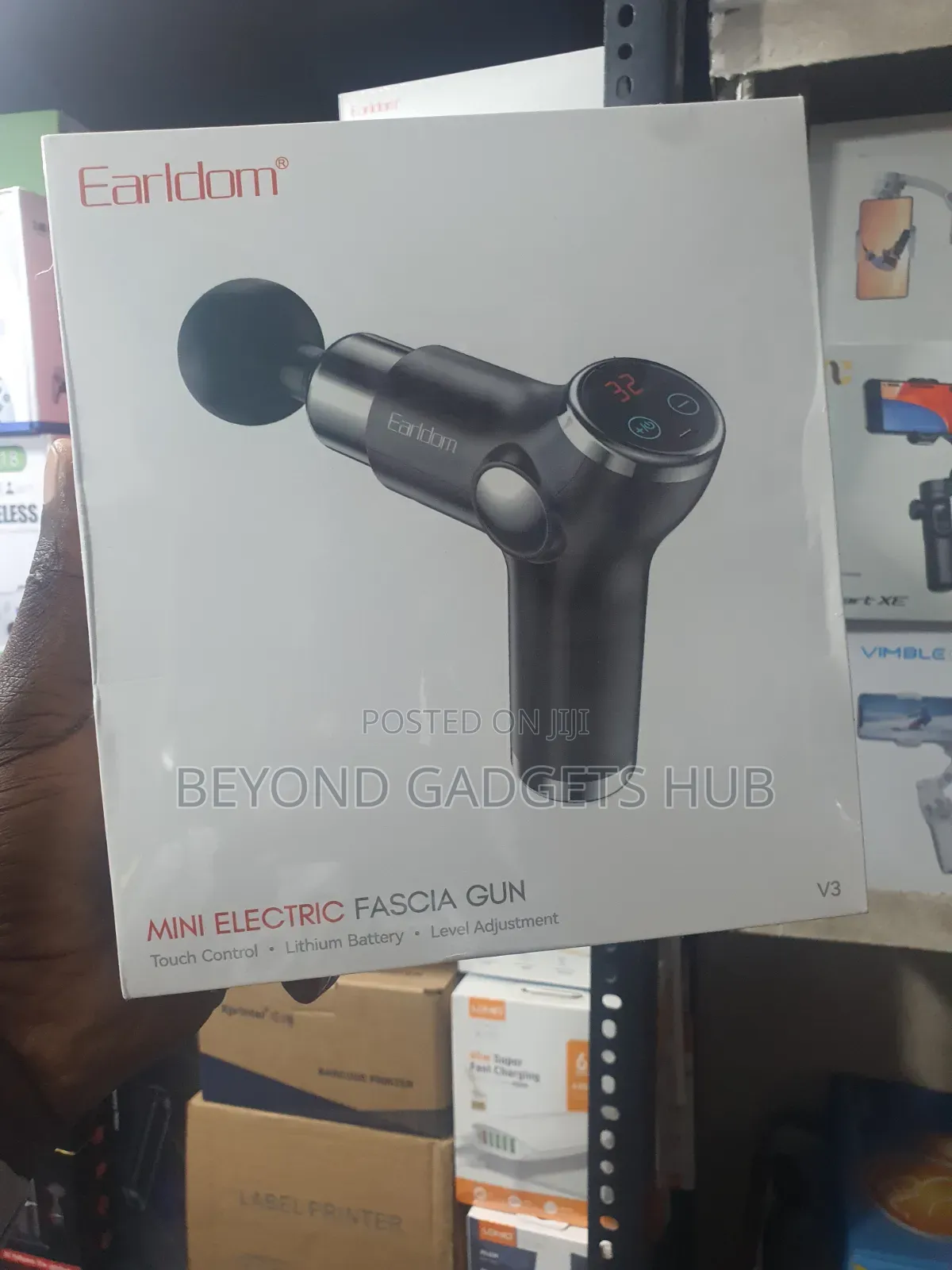 The Earldom Unisex V3 Mini Electric Fascia Gun