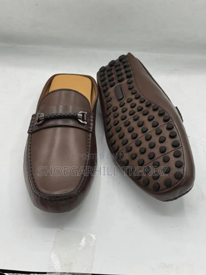 Premium Leather Half Shoe Mules | Effortless Luxury Comfort