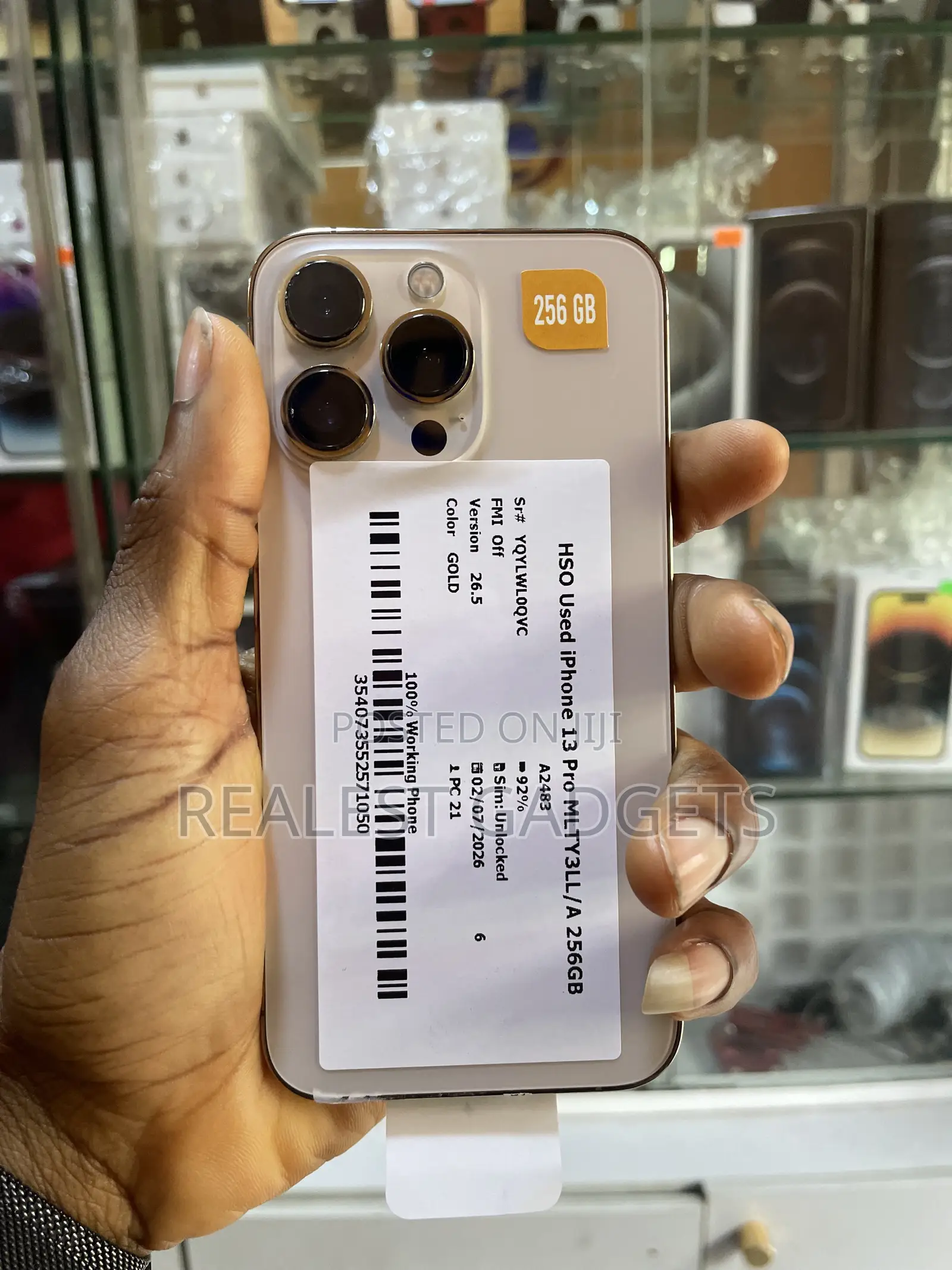 Apple iPhone 13 Pro 256 GB Gold