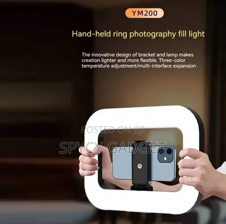 Ym 200 Handheld Ring Photography Fill Light
