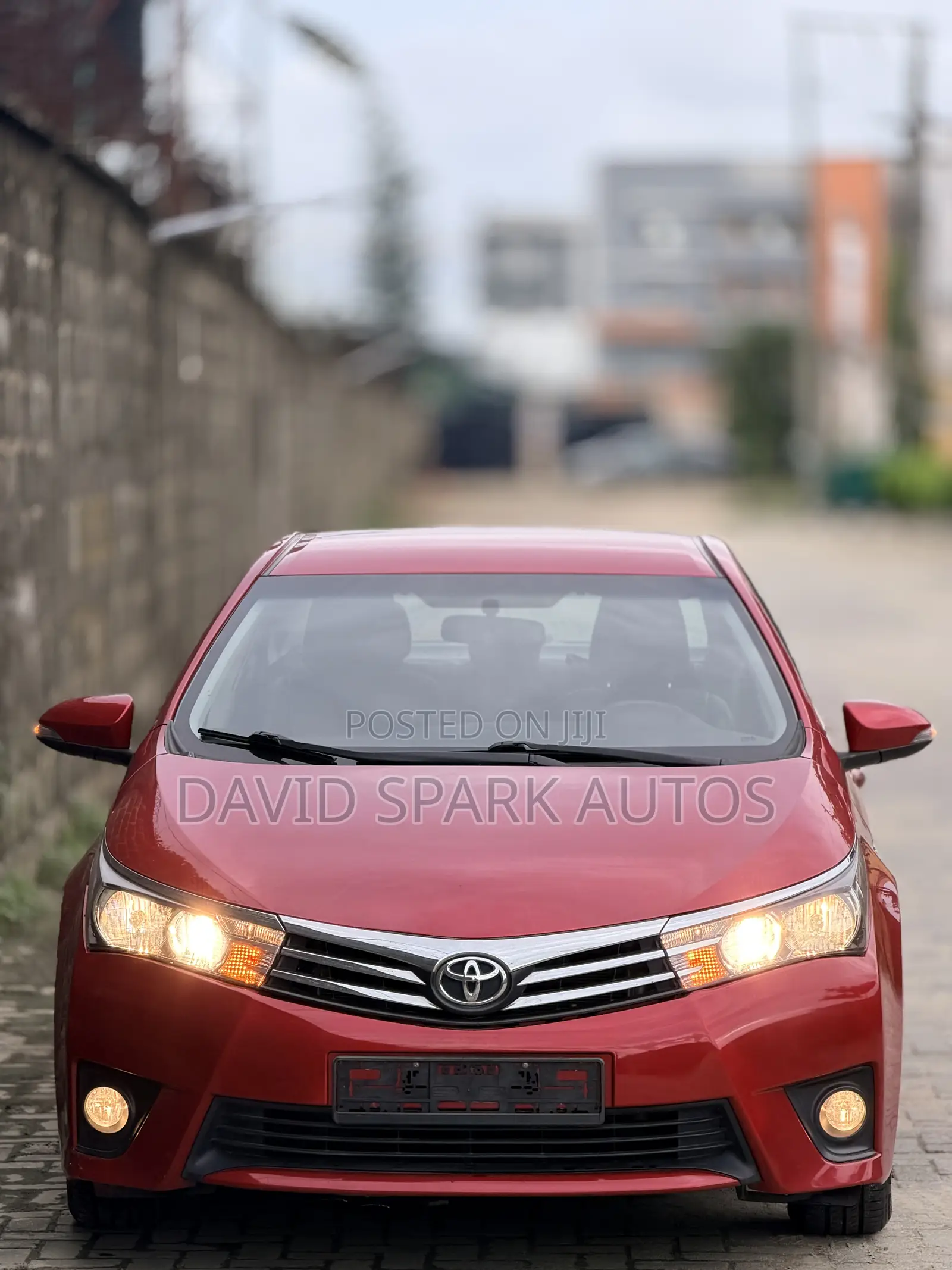 Toyota Corolla 2016 Red