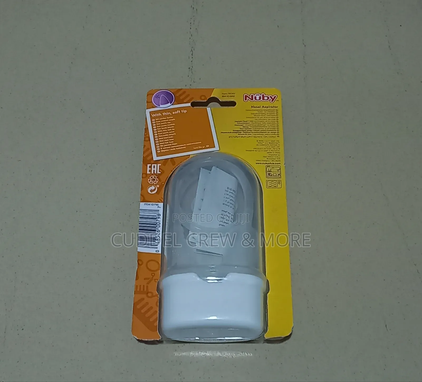 Nuby Breathe-Enn Nasal Aspirator With Travel Case