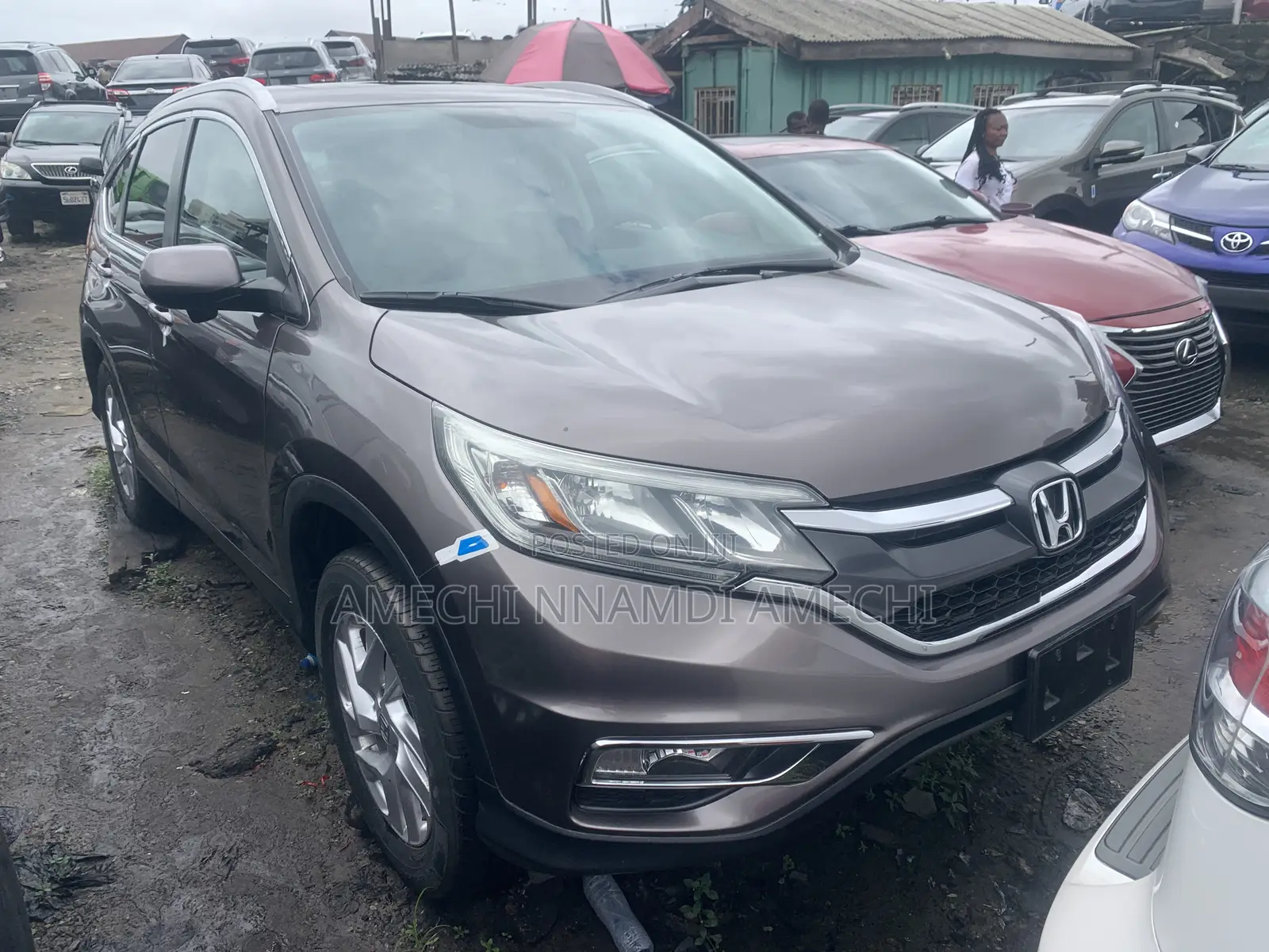 Honda CR-V EX-L AWD 2018 Gray