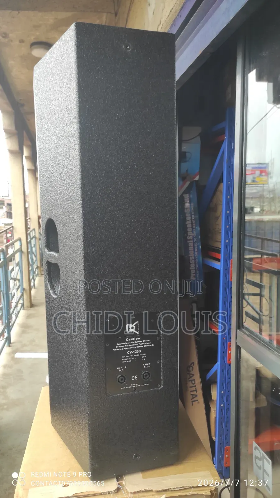 Cv-123 CVR Speaker.