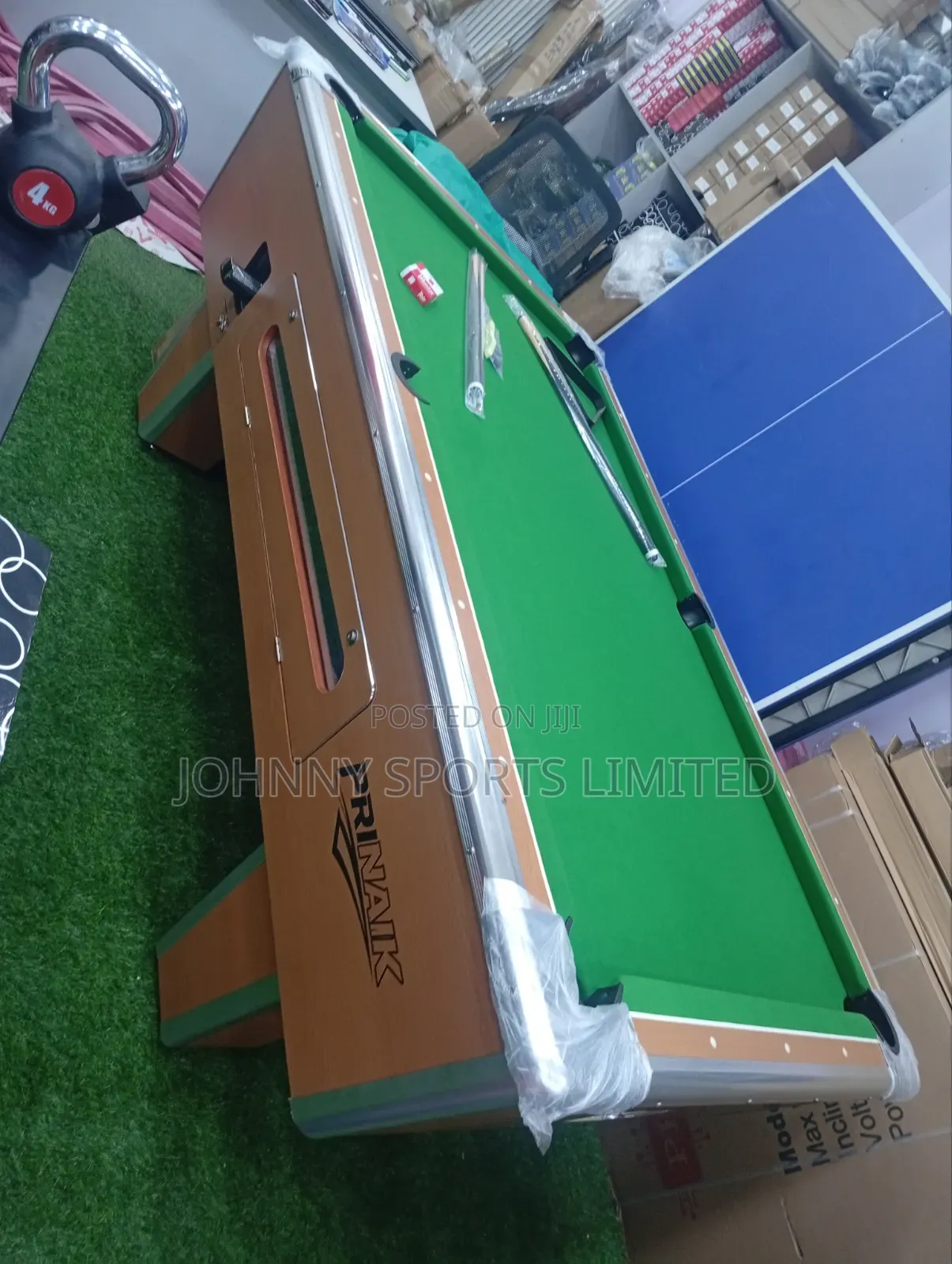 Prinaik 8ft Bristh Marble and Coin Snooker Board With 100 Coin