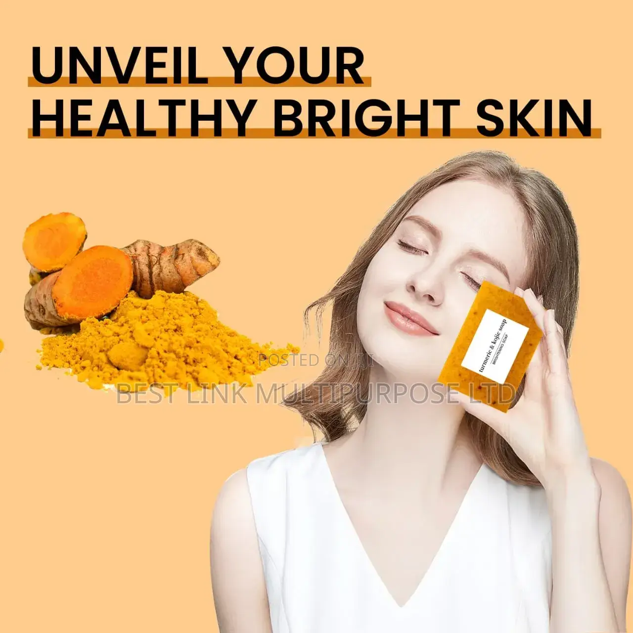 Tumeric and Kojic Acid Soap (Bulk Only)