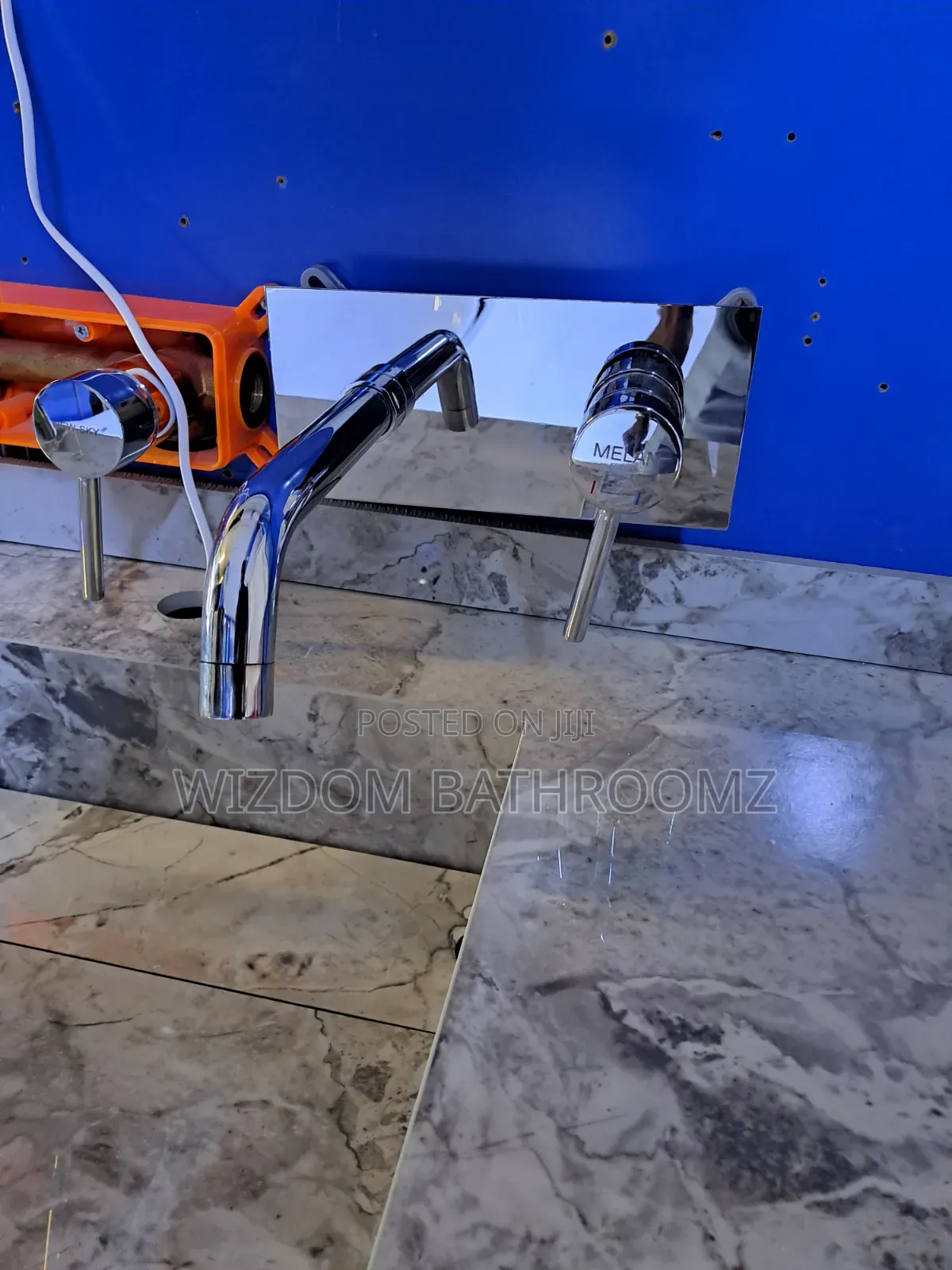 Conduit Basin Mixer