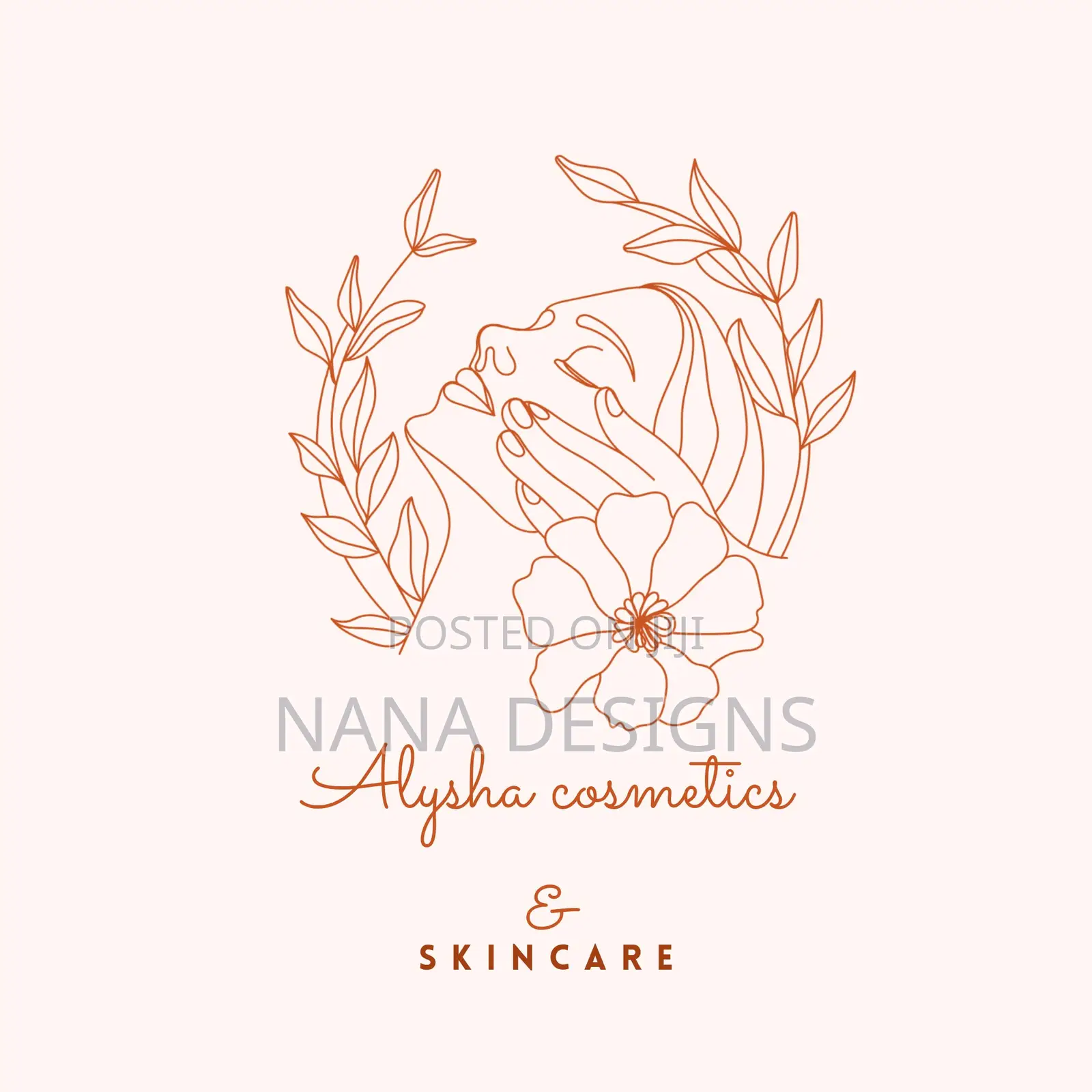 Clean Logo Design for Fashion, Beauty and Food Brand