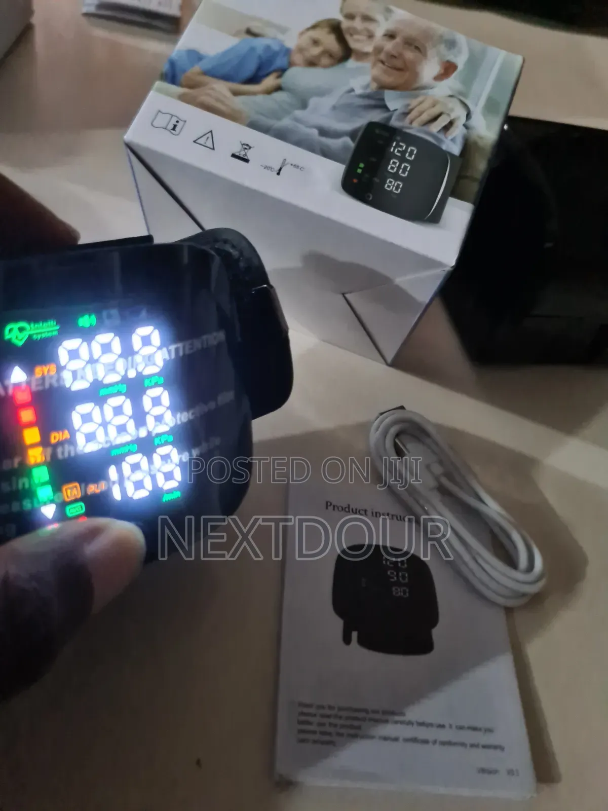 Wrist Electronic Blood Pressure Monitor