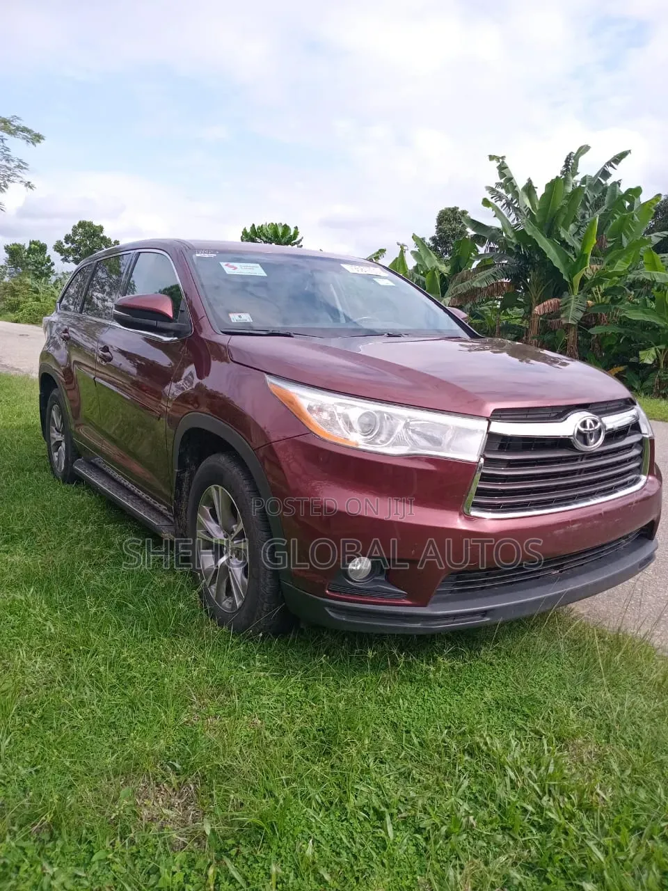 Toyota Highlander LE 4dr SUV AWD (3.5L 6cyl 6A) 2015 Burgundy