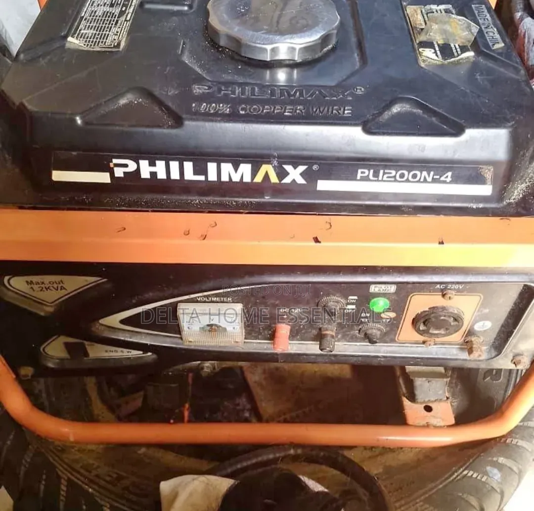Philimax 1.2kva Copper Wire Generator (Pl1200n-4)