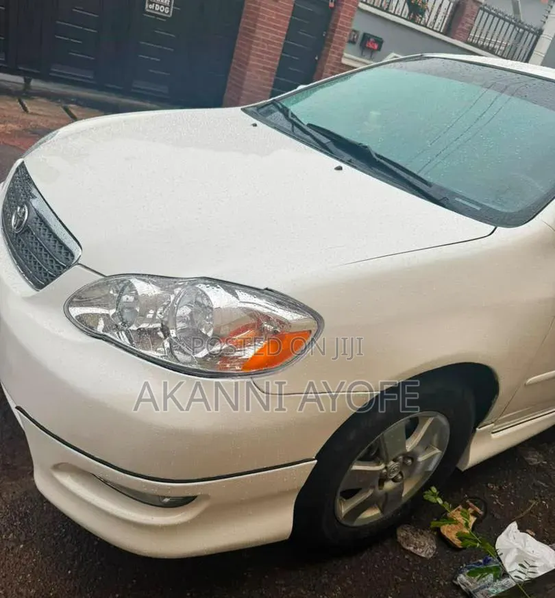 Toyota Corolla S 2007 White