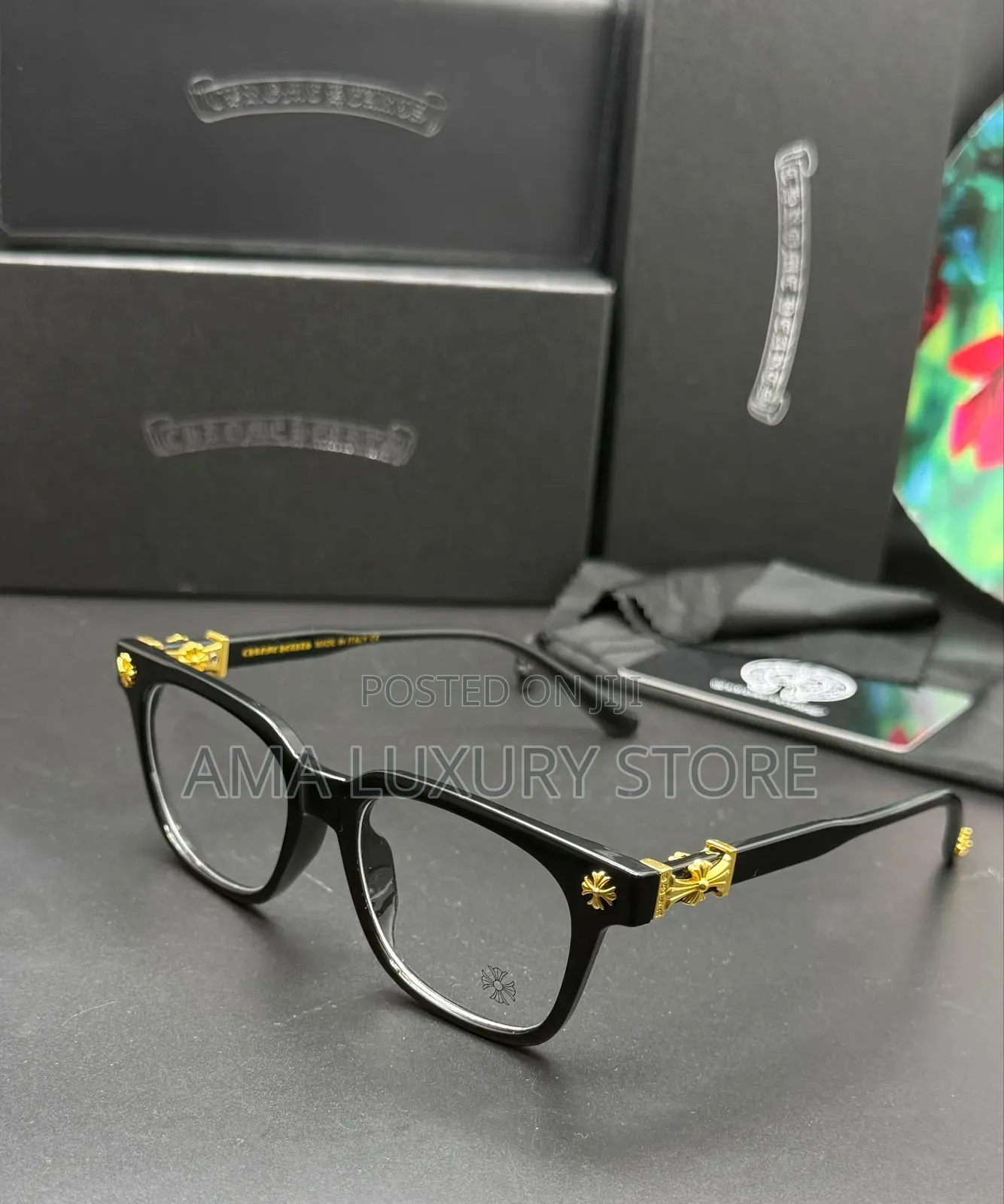Chrome Heart Luxury Designer Glasses–Trendy, Stylish Premium Quality