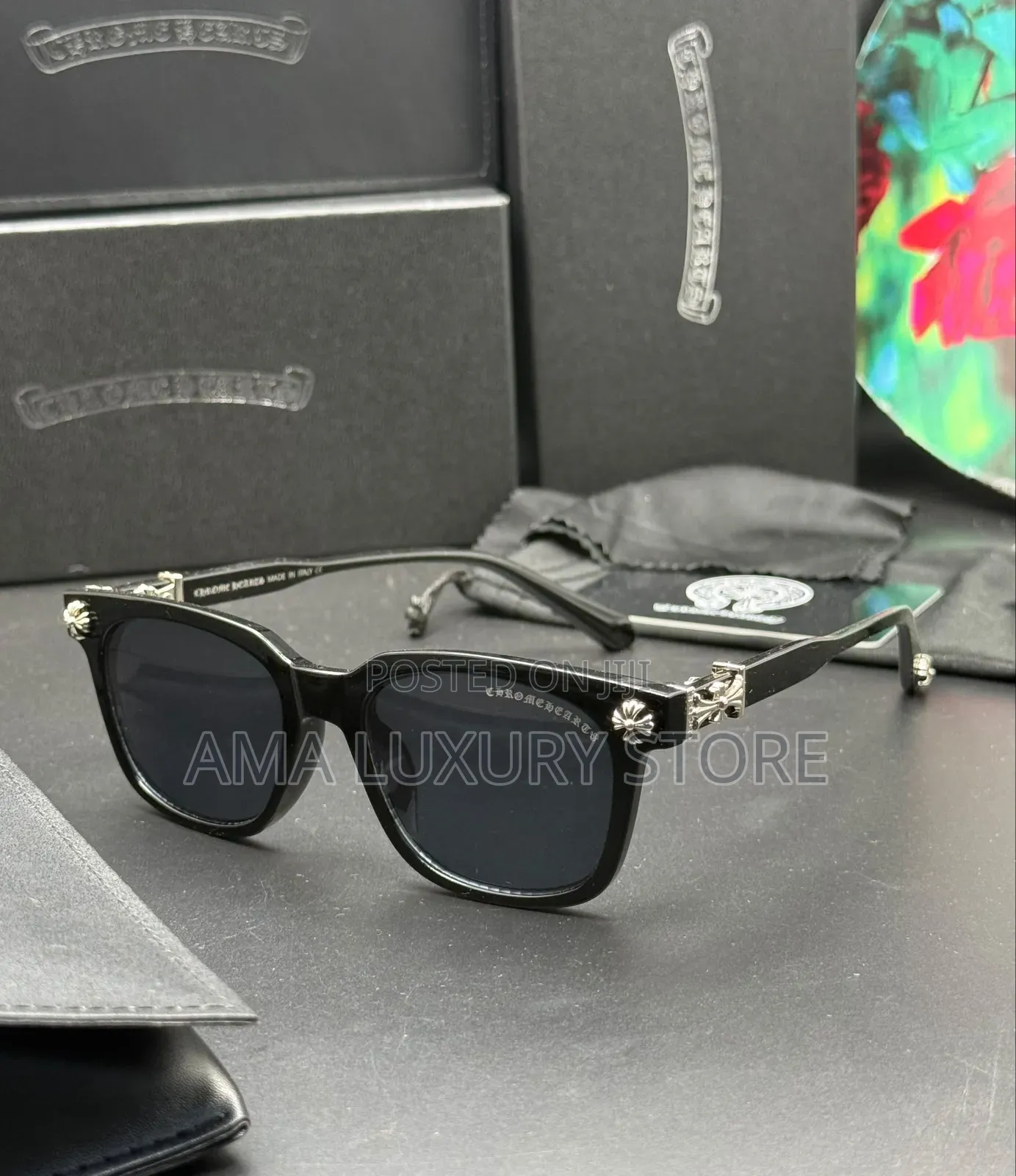 Chrome Heart Luxury Designer Glasses–Trendy, Stylish Premium Quality