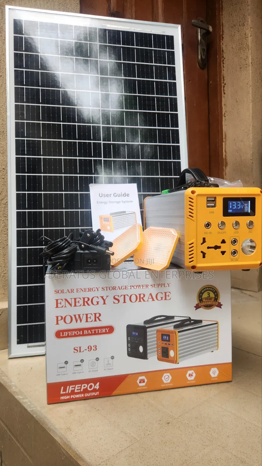 Energy Storage 300w Solar Generator 70watts Panel