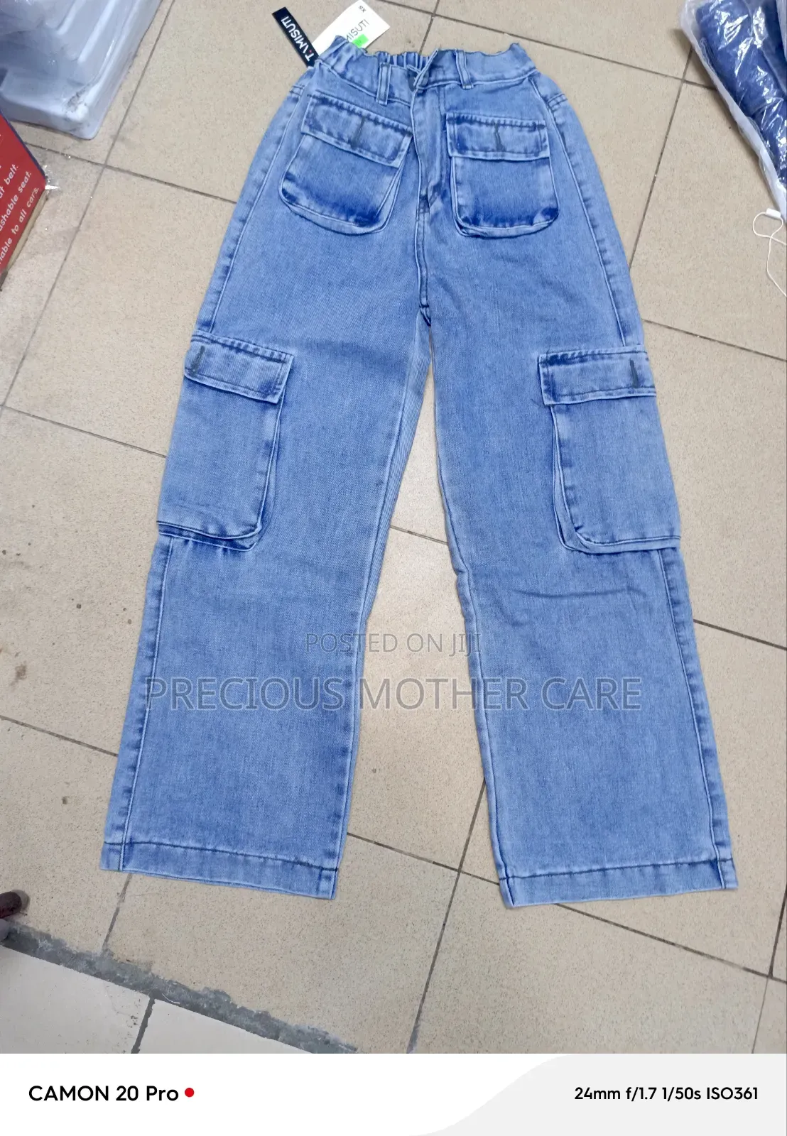 Quality Children Teenagers Bagging, Cargo Jean